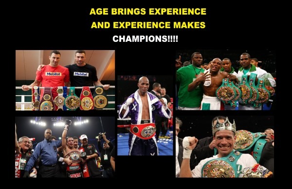 Age brings Champions