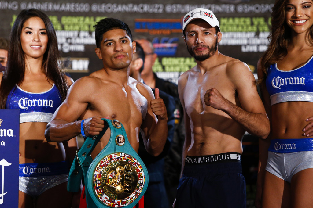 Abner Mares and Jhonny Gonzalez