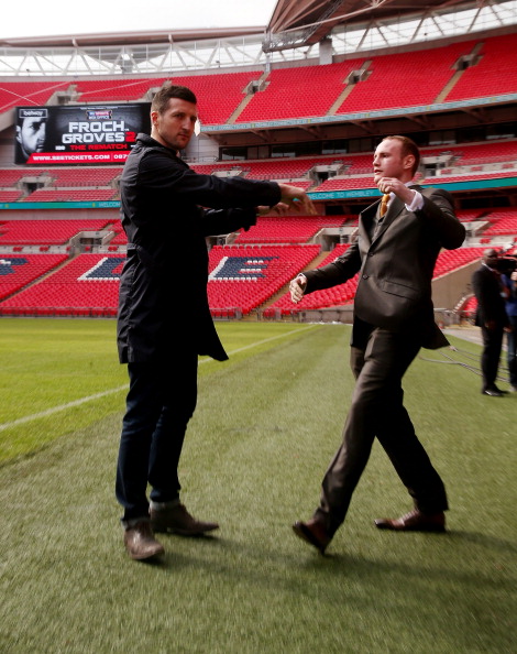 Carl Froch v George Groves - Wembley Press Conference Scott Heavey