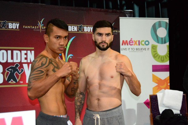 Gesta vs. Molina Weigh In - Ismael Gallardo RBRBoxing (14)
