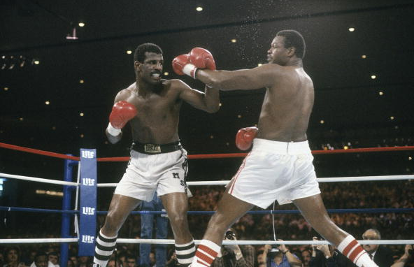 Larry Holmes Michael Spinks - Focus on Sport Getty Images