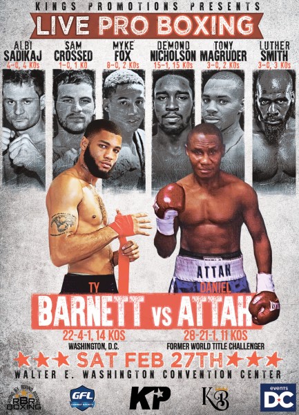 Ty Barnett vs. Daniel Attah - Keystone
