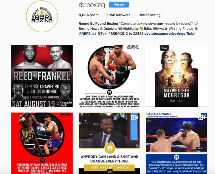 Best Boxing Account on Instagram