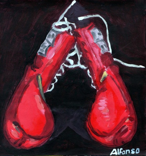 Boxing Gloves Heart - Alfonso Aap