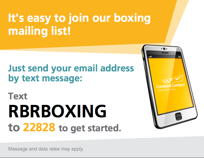 Boxing Mailing list