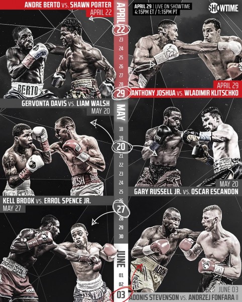 spike tv boxing schedule