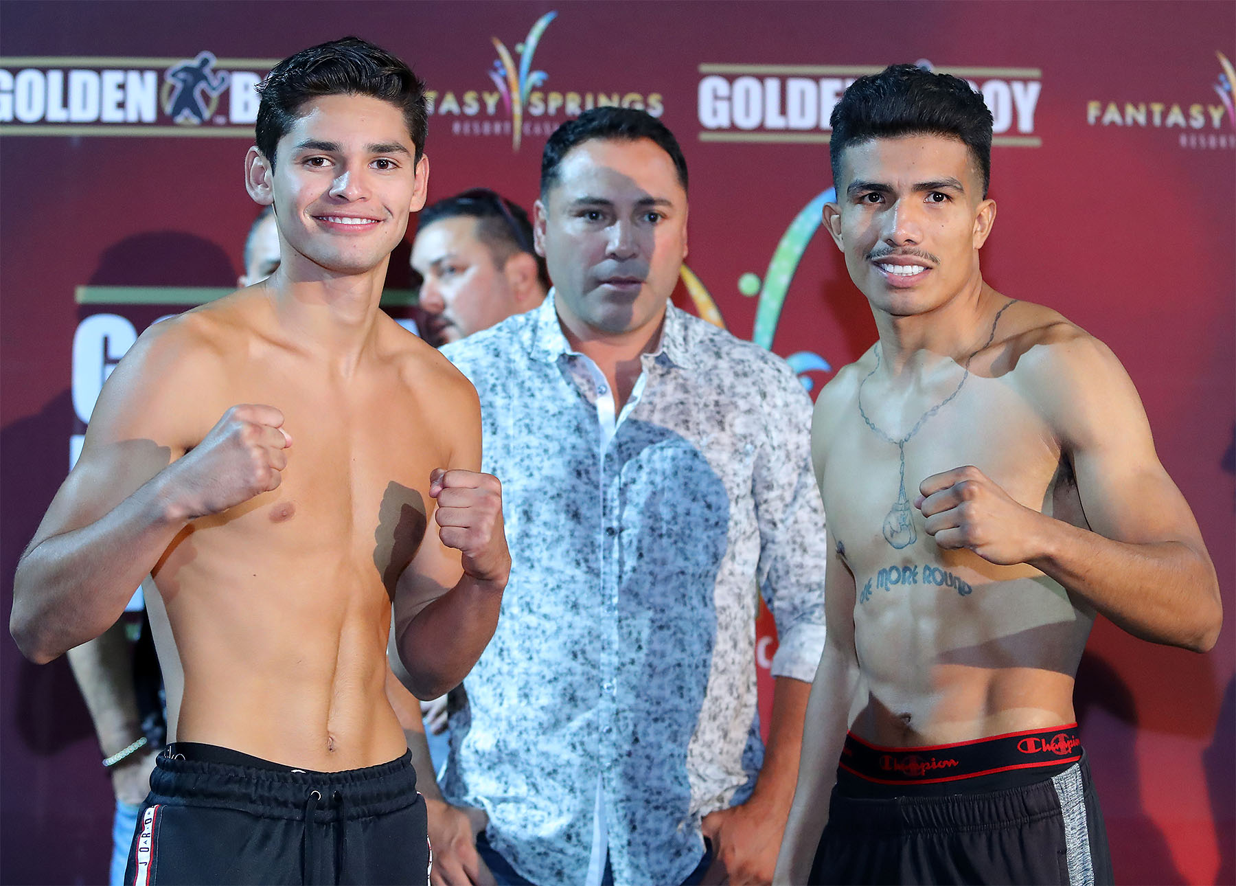 Ryan Garcia vs. Carlos Morales Official Weigh-in Results & Photos | Round By Round Boxing1800 x 1290