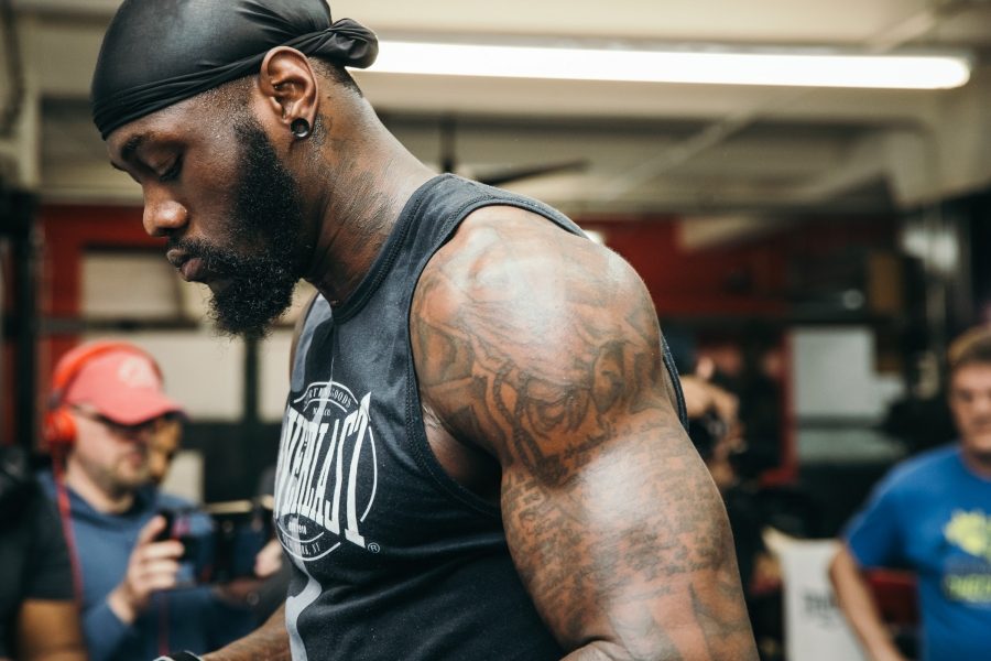 Deontay Wilder Media Workout