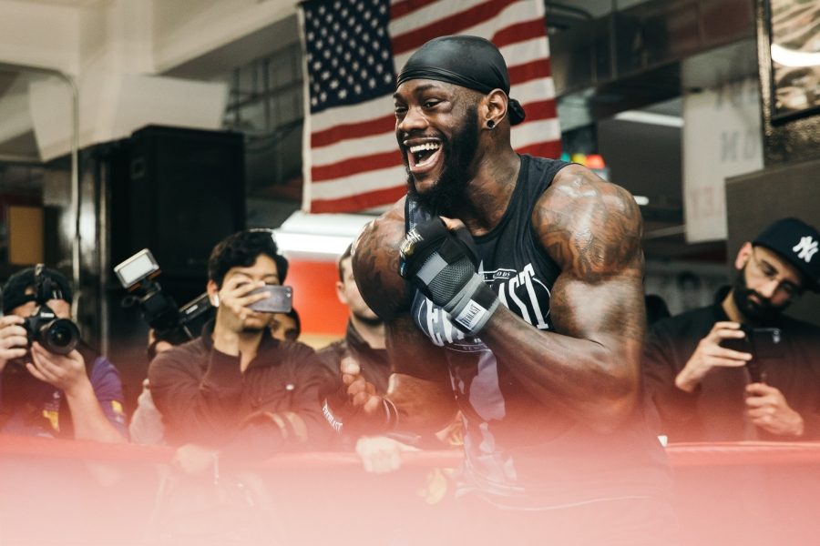 Deontay Wilder Media Workout