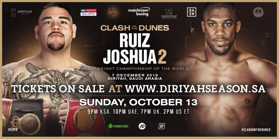 Ruiz vs. Joshua 2 Tickets