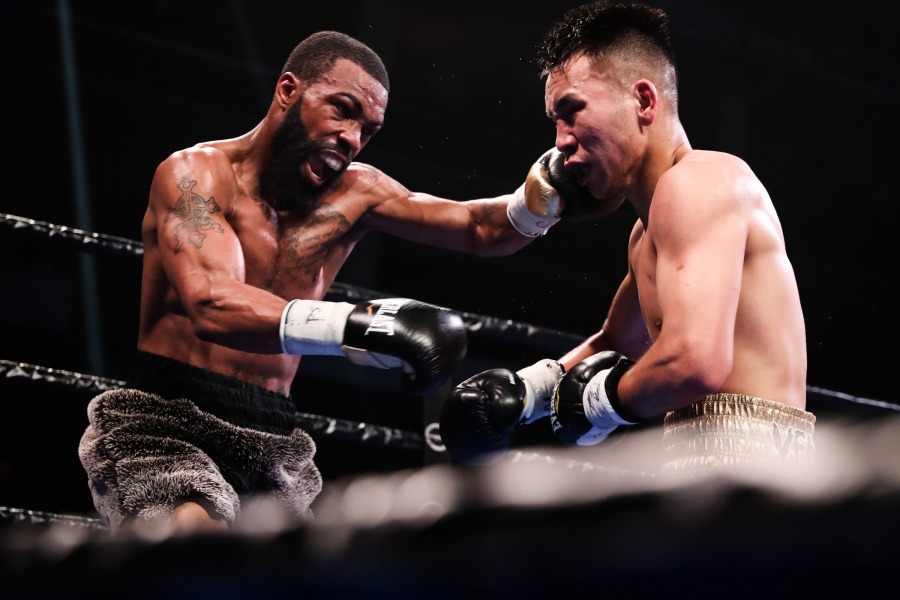 Gary Russell Jr. vs. Tugstsogt Nyambayar Fight Results | Round By Round  Boxing