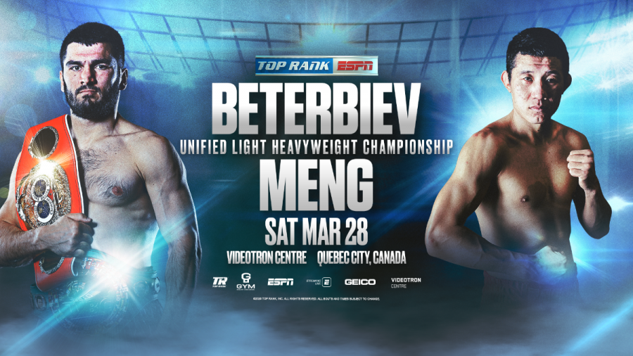 Artur Beterbiev Returns March 28 Against Meng Fanlong