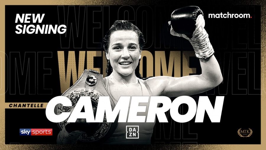 Chantelle Cameron Signs With Matchroom Boxing
