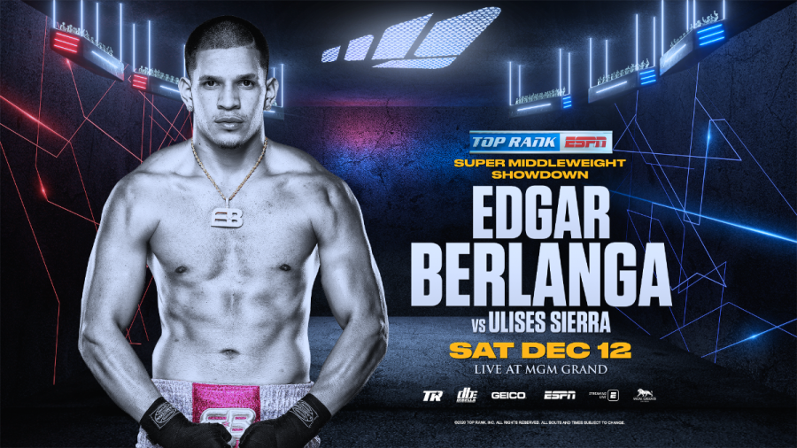 Edgar Berlanga Returns December 12 vs. Ulises Sierra