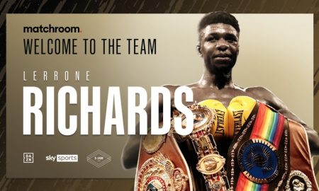 Lerrone Richards Signs With Matchroom Boxing