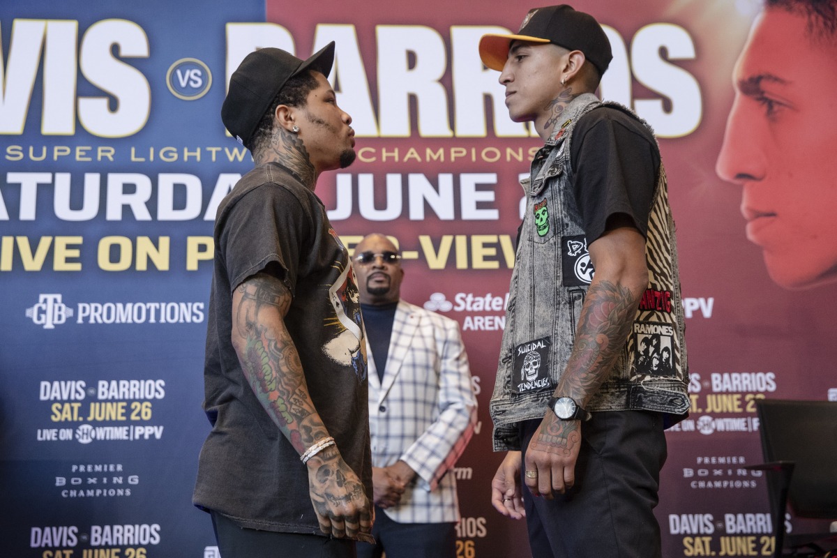 Gervonta Davis Vs Mario Barrios Atlanta Press Conference Quotes And Photos Round By Round Boxing