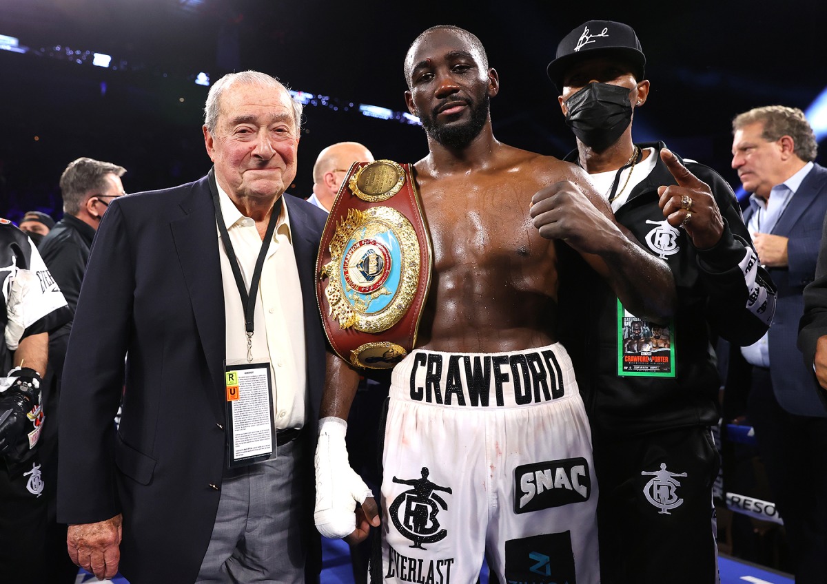 Terence Crawford, Shawn Porter keep it professional at final press  conference