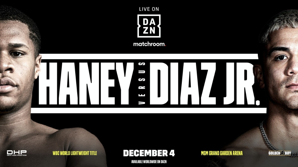 Devin Haney vs. Joseph Diaz Jr.