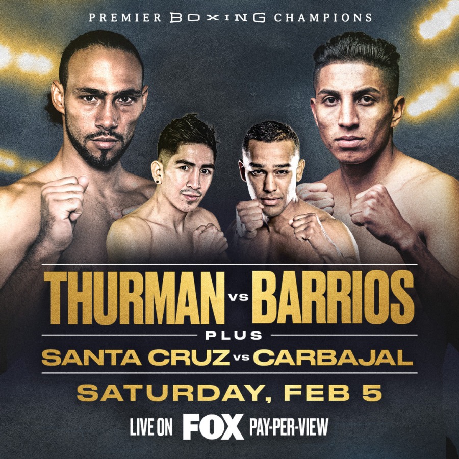 KEITH THURMAN & MARIO BARRIOS COLLIDE IN HIGH-STAKES WELTERWEIGHT ...