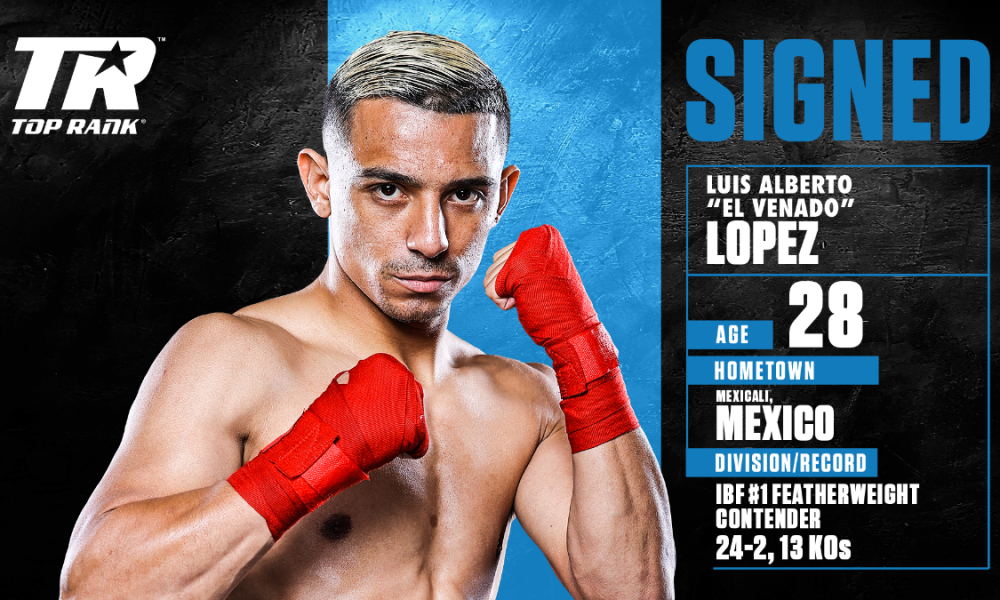 Luis Alberto Lopez will defend his featherweight title against Joet Gonzalez  on September 15 in Corpus Christi, Texas, sources tell…