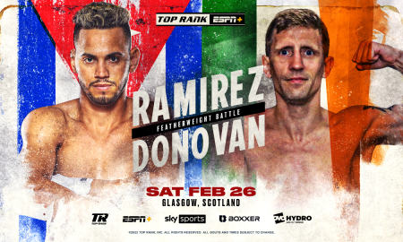 Robeisy “El Tren” Ramirez vs. Eric Donovan