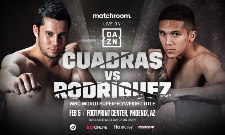 Jesse Rodriguez will replace Srisaket Sor Rungvisai for his first world title attempt as he steps up to take on Carlos Cuadras for the vacant WBC World Super-Flyweight title.