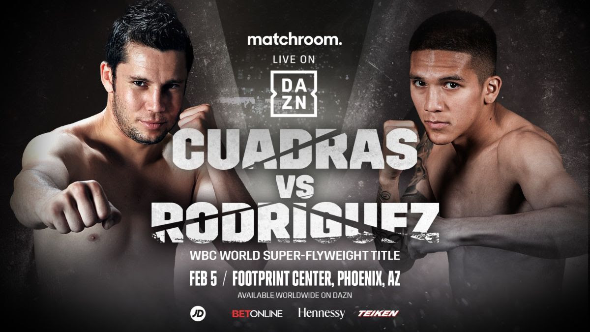 Jesse Rodriguez will replace Srisaket Sor Rungvisai for his first world title attempt as he steps up to take on Carlos Cuadras for the vacant WBC World Super-Flyweight title.