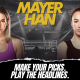 Mikaela MAYER vs. Jennifer Han PickUp Props