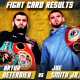 ARTUR BETERBIEV VS. JOE SMITH FIGHT CARD RESULTS