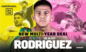 Jesse "Bam" Rodriguez has signed an extension to his long-term promotional deal with Eddie Hearn and Matchroom.