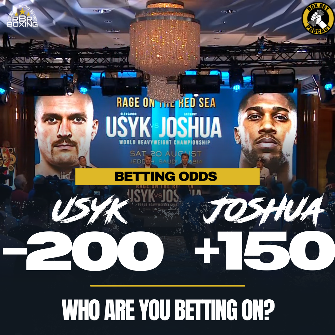 Oleksandr Usyk vs. Anthony Joshua betting odds