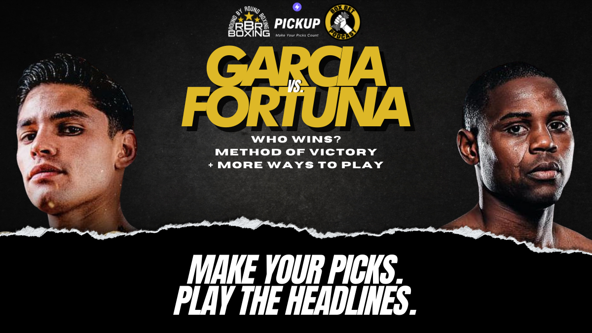 Ryan Garcia vs. Javier Fortuna Props and Betting Odds