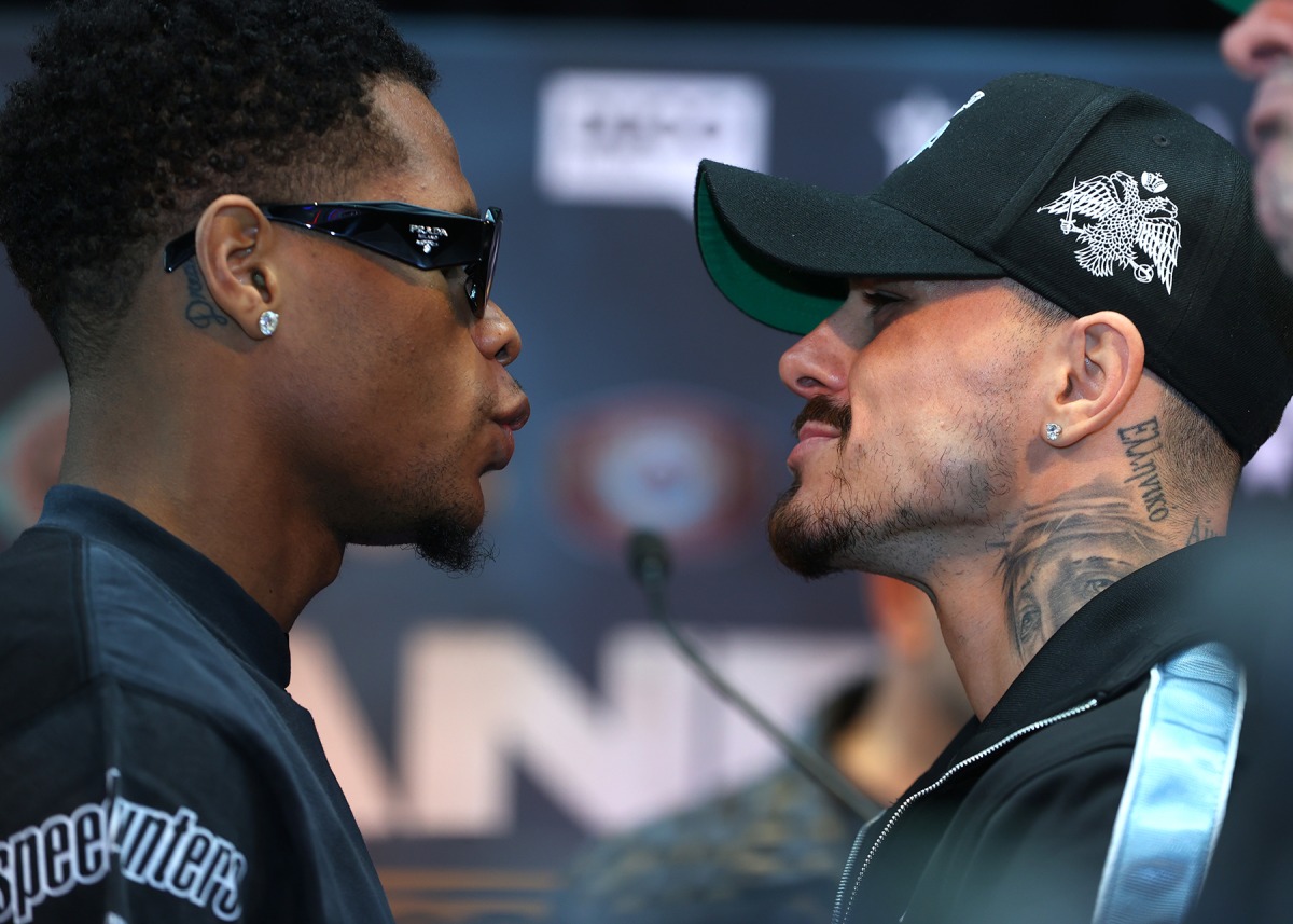 PRESS CONFERENCE NOTES TENSIONS RISE AS HANEY and KAMBOSOS READY FOR SECOND UNDISPUTED SHOWDOWN