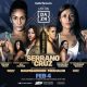 Amanda Serrano will face Erika Cruz in a Puerto Rico vs. Mexican battle for the Undisputed World Featherweight championship and Alycia Baumgardner takes on Elhem Mekhaled for the Undisputed World Super-Featherweight championship at Hulu Theater at Madison Square Garden in New York on Saturday February 4, exclusively live worldwide on DAZN.